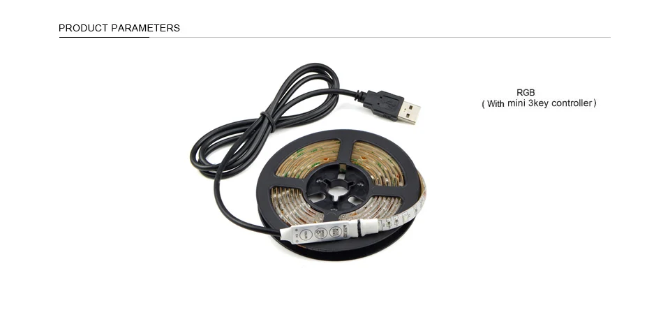 5 В USB Мощный светодиодный светильник 2835 SMD RGB кухонная лампа 1 м 2 м 3 м 4 м 5 м лампа лента для ТВ фона шкаф декоративный светильник ing