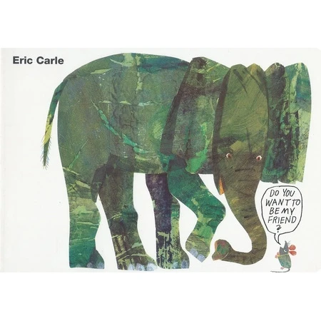 Вы хотите быть моим другом? Eric Carle Детские Обучающие английские настольные книги