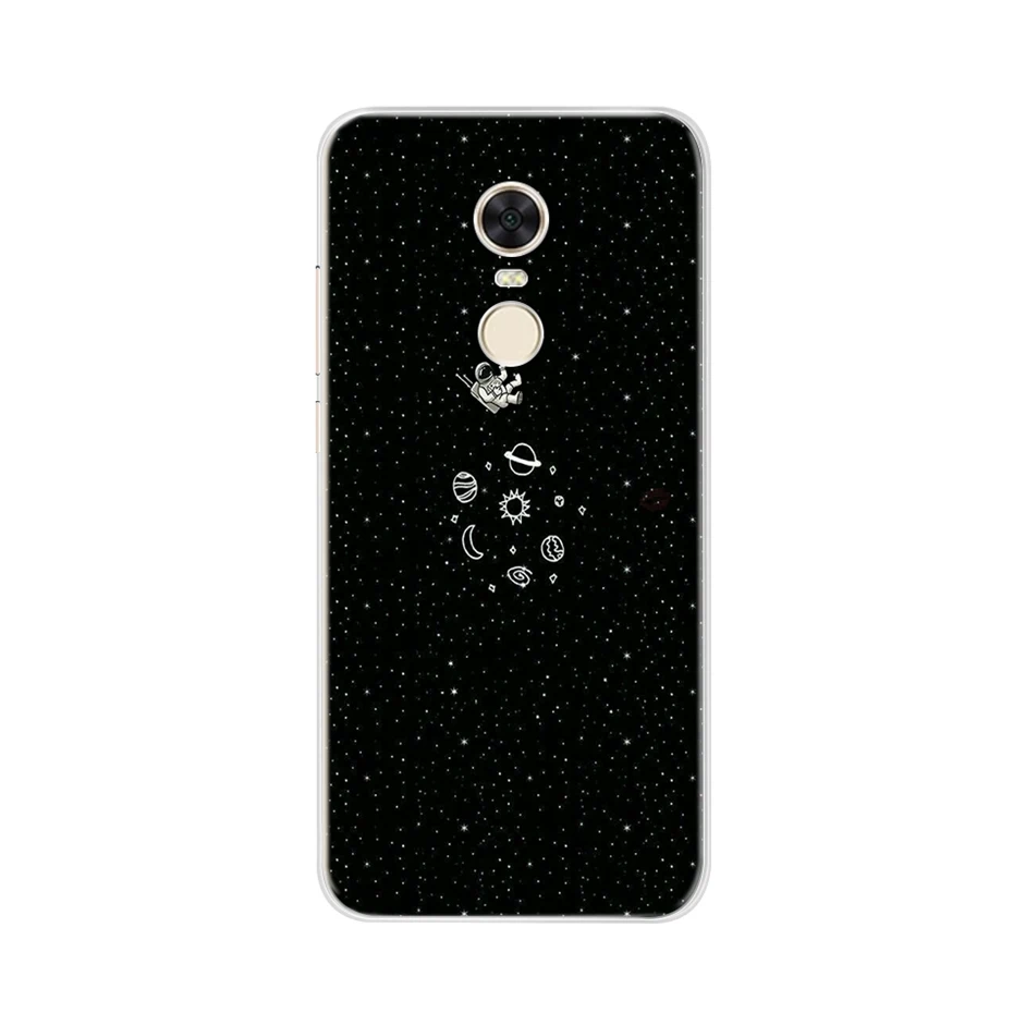 Фиолетовый Для Coque Xiaomi Redmi Note 4 Чехол мультяшный Мягкий силиконовый чехол для защиты xiomi Xiaomi Redmi Note 4 4X чехол для телефона Fundas - Цвет: Фиолетовый