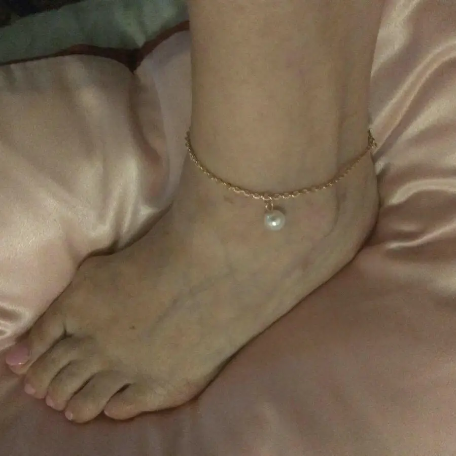 2 шт жемчужный браслет для ног очаровательный новый горячий Celeb Элегантный