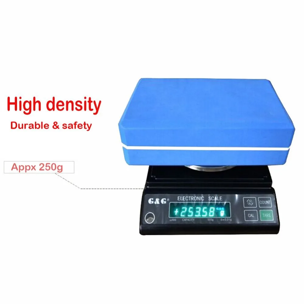 1 шт. блоки для занятий фитнесом и йогой пилатеса пена кирпич массаж мышц