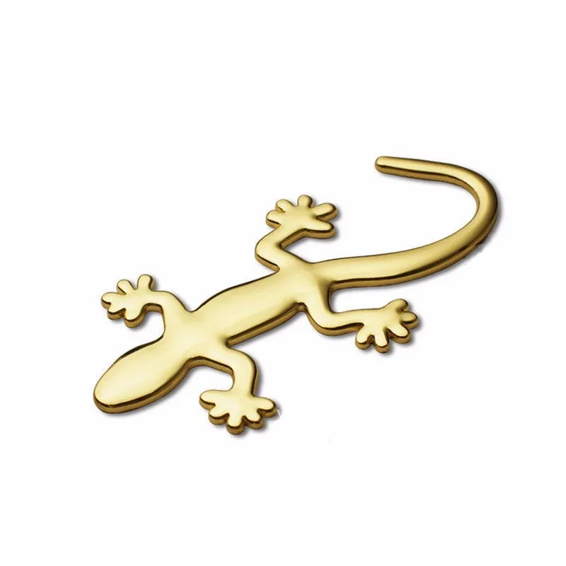 1 шт. металлический 3d значок для автомобиля и мотоцикла golden Lizard с логотипом