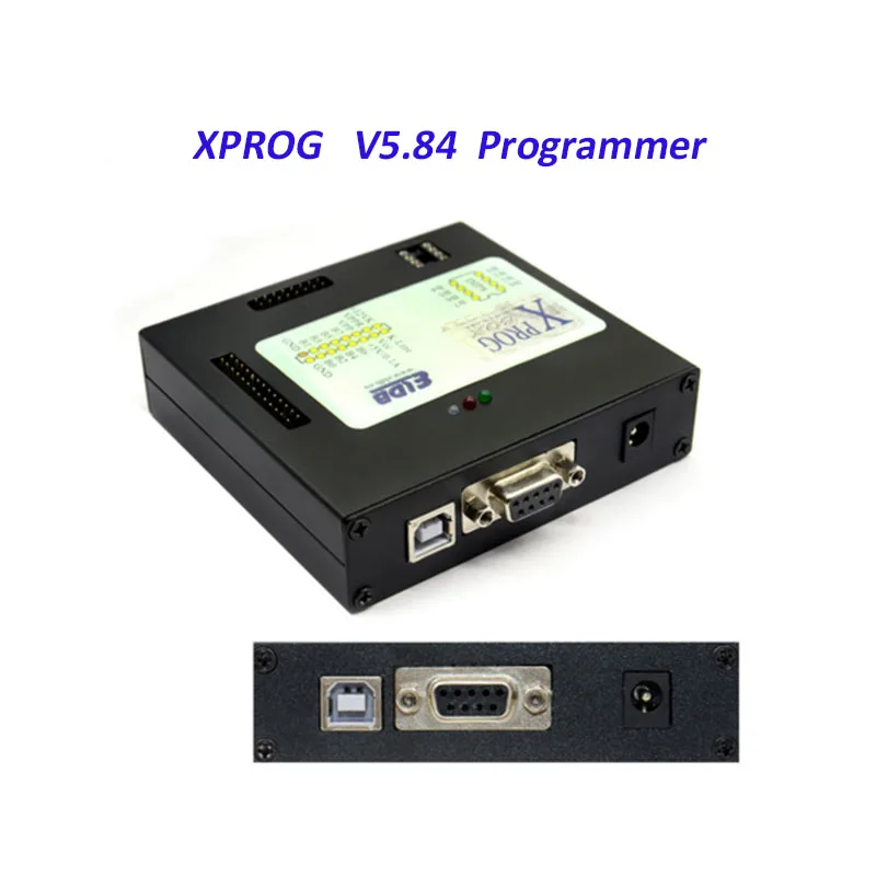 Последней версии XPROG 5.84 EEPROM Immo ЭБУ Программист Полный Адаптеры xprog-м коробка V5.8.4