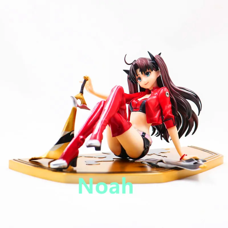 4 дюйма tohsaka Rin Fate/Stay Night красный гоночный автомобиль версия модели ПВХ фигурка