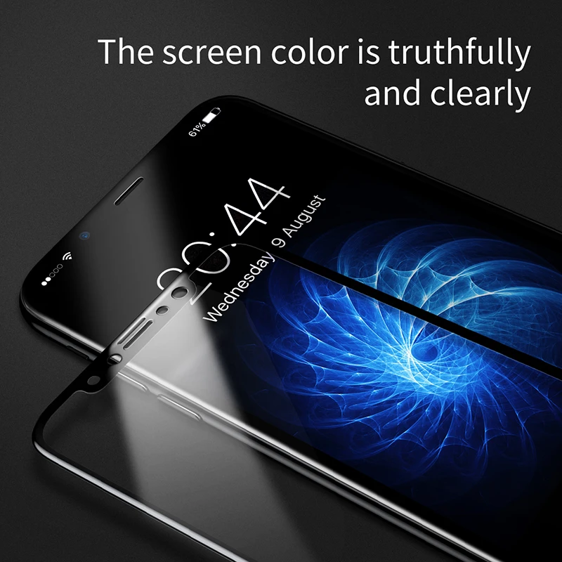 RZP 5D полное покрытие закаленное стекло для iPhone X защитная пленка экрана 10 передняя