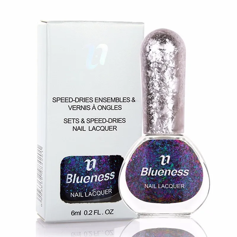 Blueness 6 видов цветов мл Лак для ногтей звездное небо серия УФ лаки стойкий гель лак
