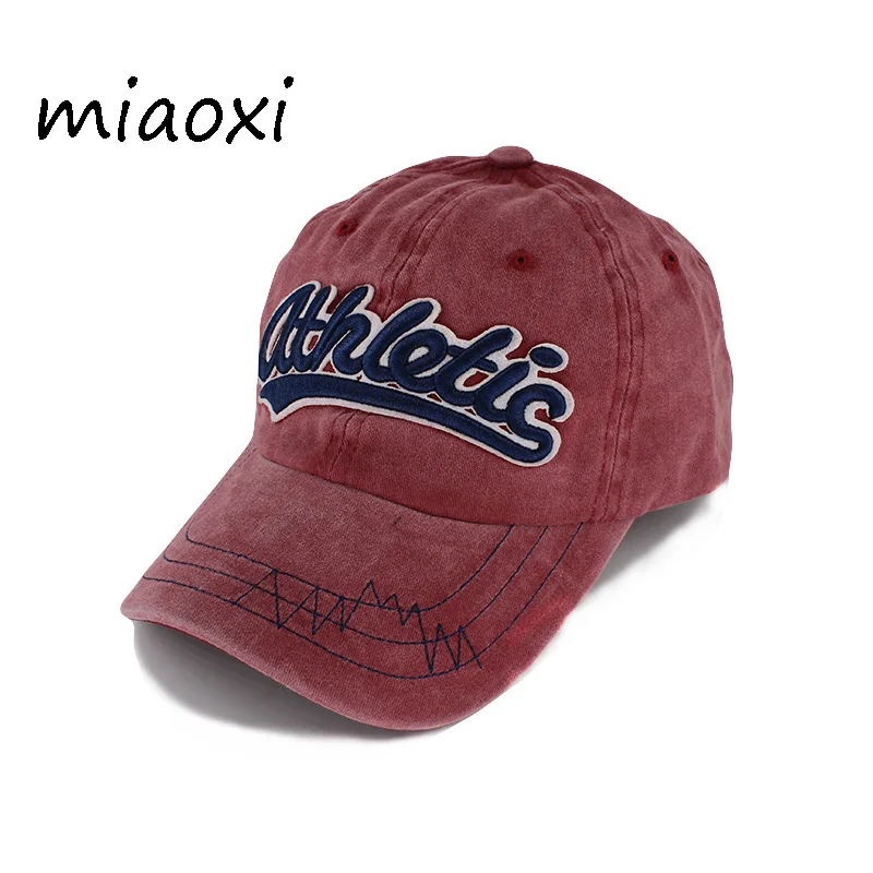 

Miaoxi Hot Fashion Snapback Women Summer Baseball Cap For Men Cotton Caps Adult Adjustable Washed Cap Hat Brand Hip Hop Gorras