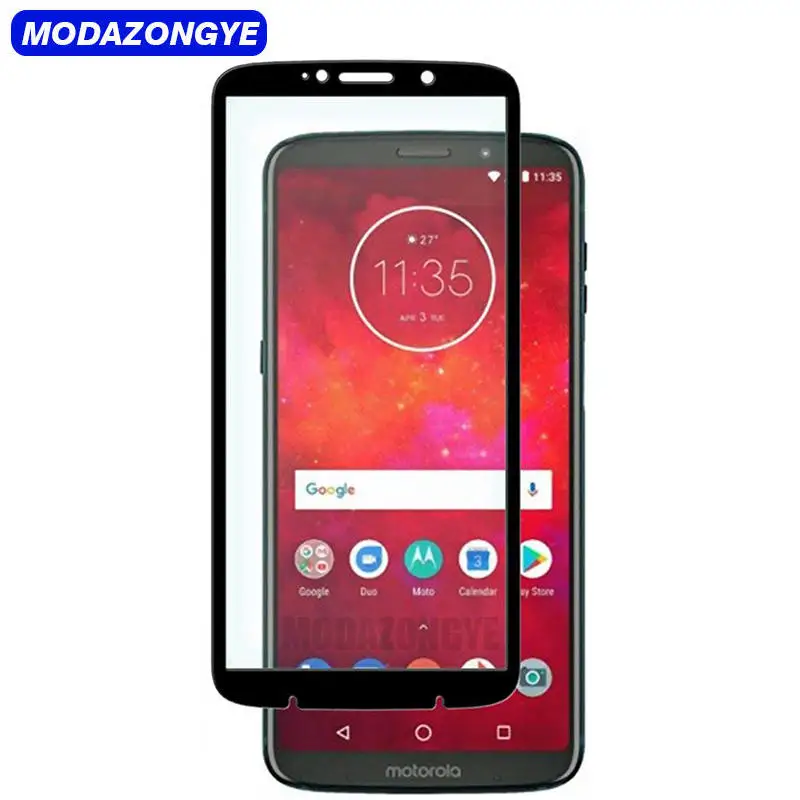 Защита экрана для Motorola Moto Z3 Play закаленное стекло Z3Play защитная пленка | Мобильные