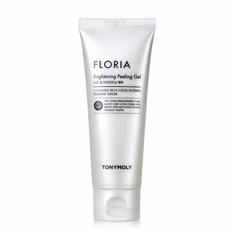 

Korea Cosmetics Floria Brightening Peeling Gel 100ml Facial Cleanser Brightening Skin Facial Exfoliating Whitening Face Scrub