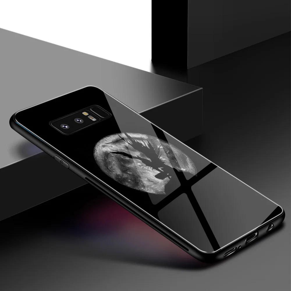Чехол для samsung S9, жесткий чехол из закаленного стекла для samsung Galaxy Note 8 9 10 S8 S9 Plus S10 plus S10 Lite