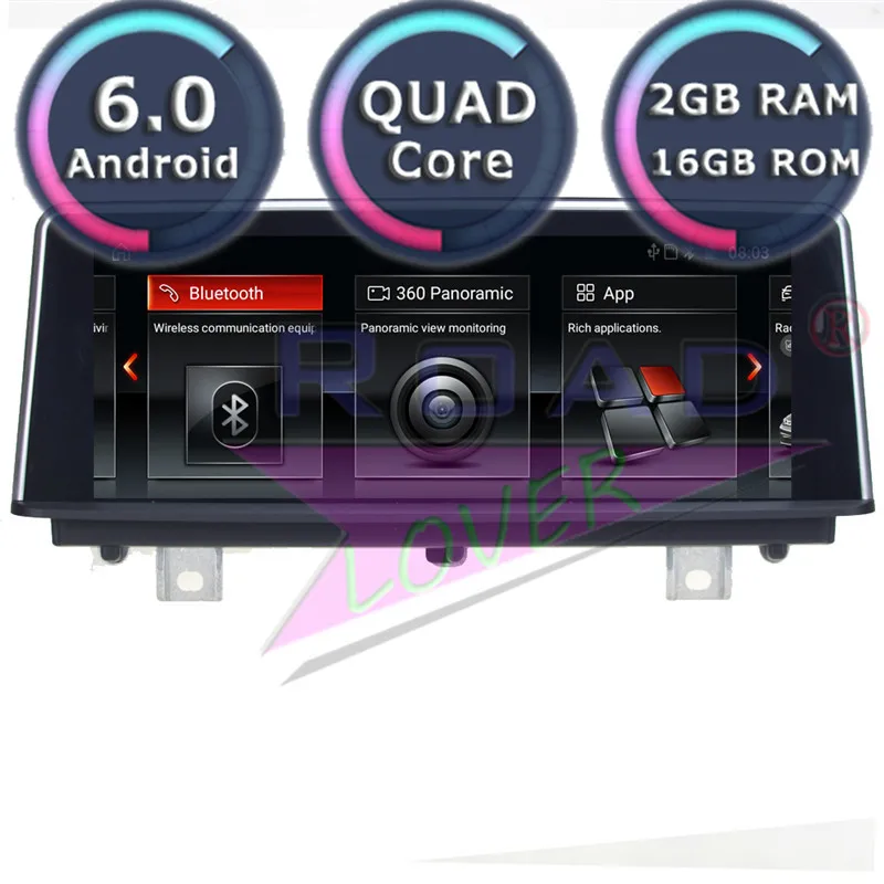 Roadlover Android 6 0 Автомобильный Радио плеер для BMW 3 серии F30 F31 F34 F35 4 F32 F33 F36 Стерео GPS