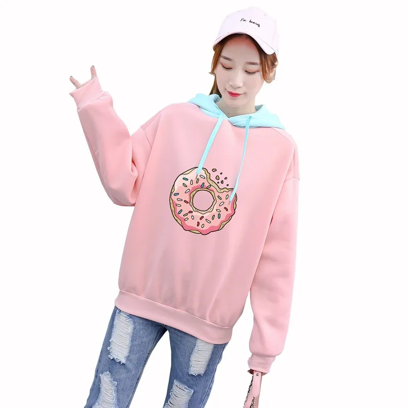 Новинка kpop got7 Mark Женская толстовка с надписью Just Right Donut осенне-зимняя
