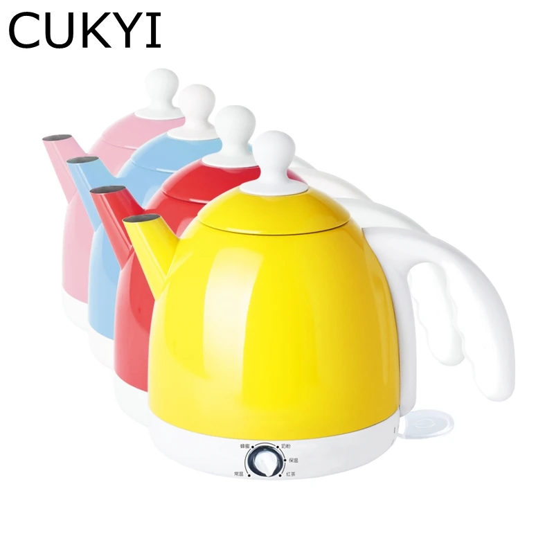 CUKYI Термальность изоляции Электрический чайник 0.8L Smart постоянный Контроль