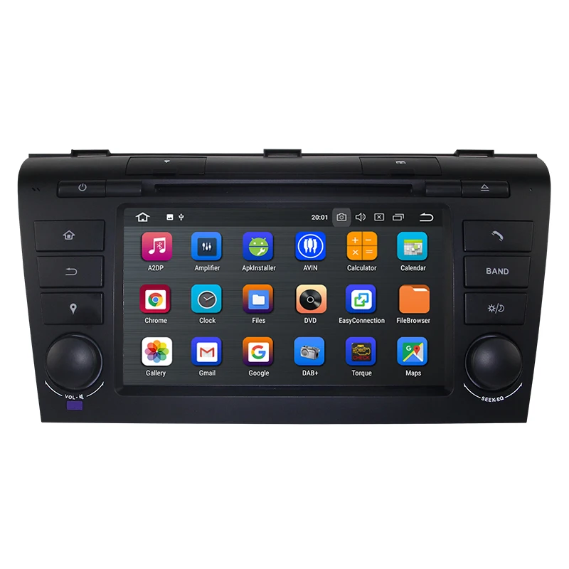KSAOTU 7 &quotDAB + 4G Android 8 1 автомобильный DVD плеер SD GPS для MAZDA 3 2004 2009|Автомагнитолы| |