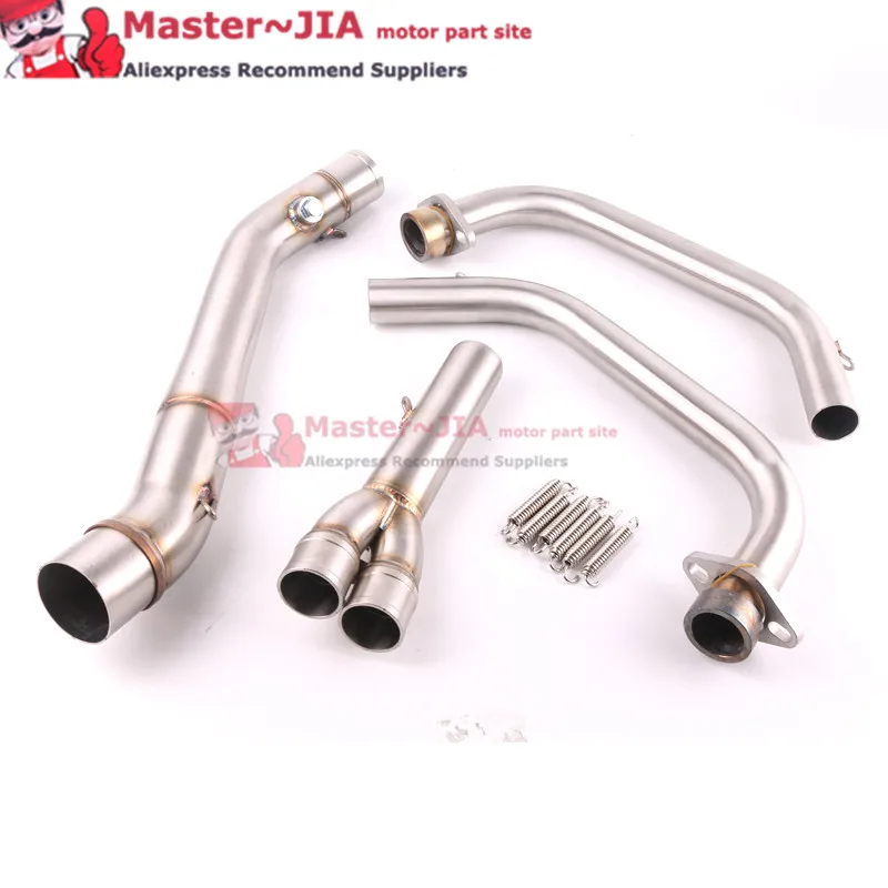MT-03 MT03 R3 R25 R30 мотоцикл выхлопной полный системы свяжитесь с трубы для YAMAHA MT03 MT-03 R25 R30- без выхлопных газов