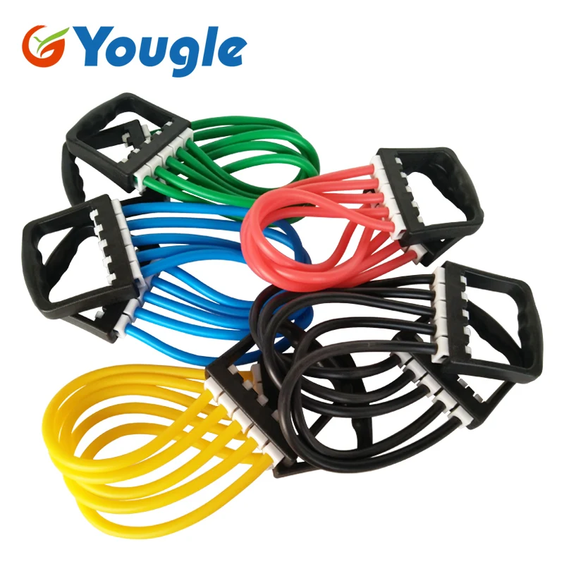 Эспандер YOUGLE 5 трубок для груди съемный фитнеса и тренировок | Спорт развлечения
