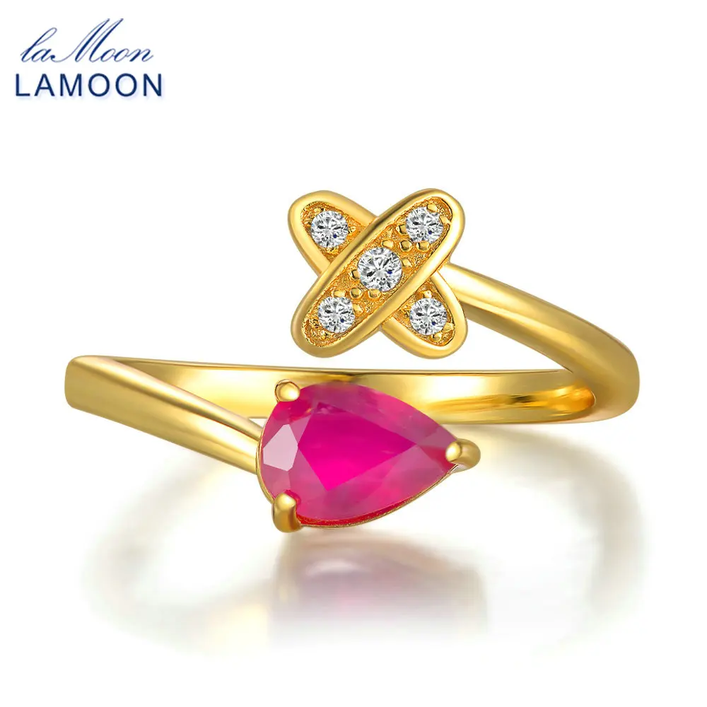 Женское кольцо из серебра 925 пробы с натуральным Рубином|fine jewelry|jewelry ruby ringsjewelry rings
