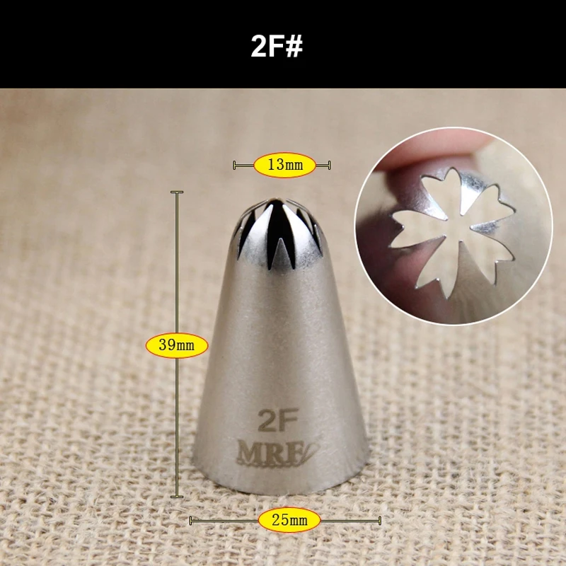 Насадки для обледенения тортов из нержавеющей стали Кондитерская насадка