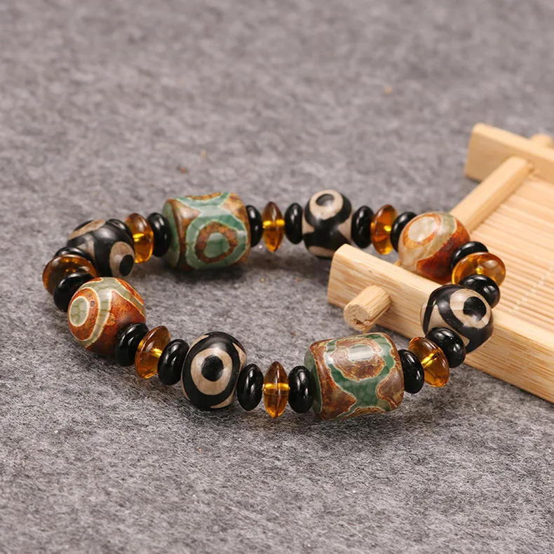 BOEYCJR тибетские камни DZI браслеты и ручной работы модные ювелирные изделия