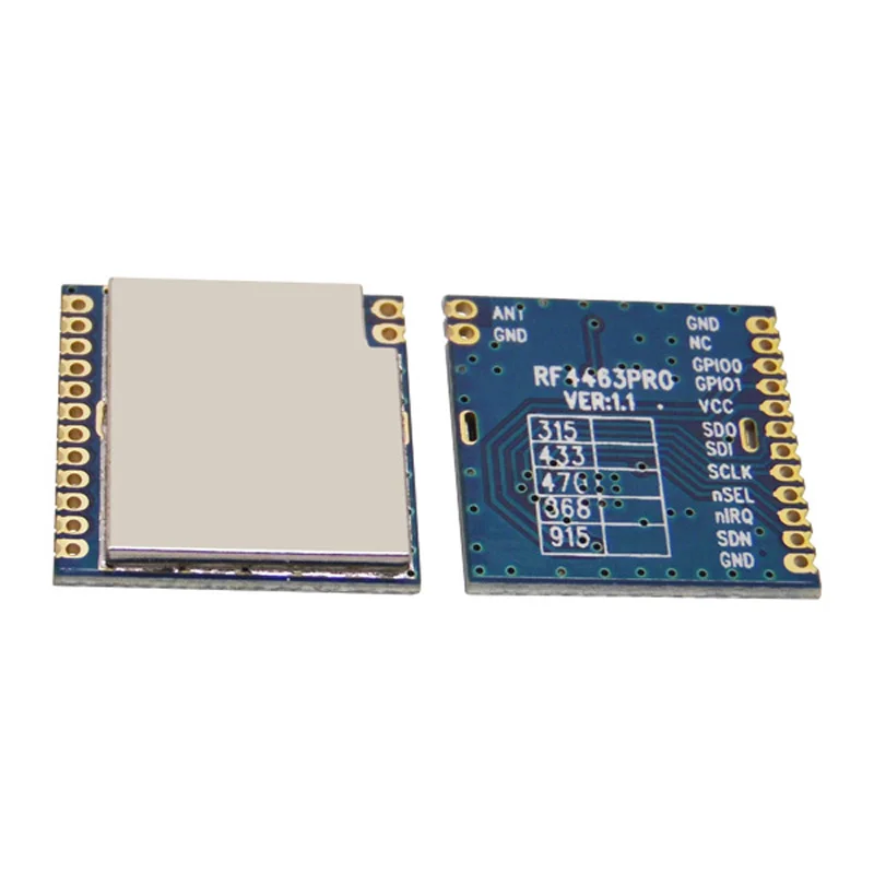 2 шт./лот RF4463PRO + пружинная антенна Si4463 20 дБм фонарик частоты 433 МГц радиочастотный