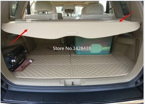 

Задняя защитная крышка багажника для 09-13 Toyota HIGHLANDER