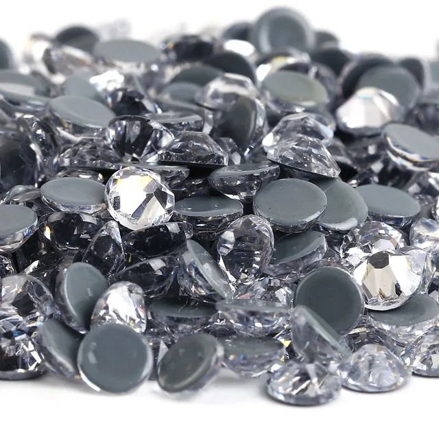 Ss3 ss6 ss8 ss10 ss16 ss20 ss30 ss34 ss40 ss50 Crystal AB Цвет DMC железа на Hot fix Кристалл Стекло одежды