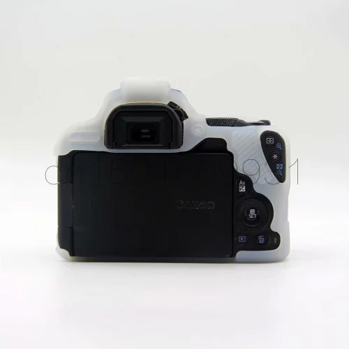 DSLR Камера видео сумка мягкой силиконовой резины защиты чехол для Canon 200D 200DII 250D