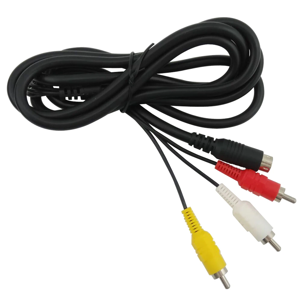 Кабель RCA 9Pin для Sega Genesis 2 аудио видео AV кабель Mega Drive MD 2|Кабели| |
