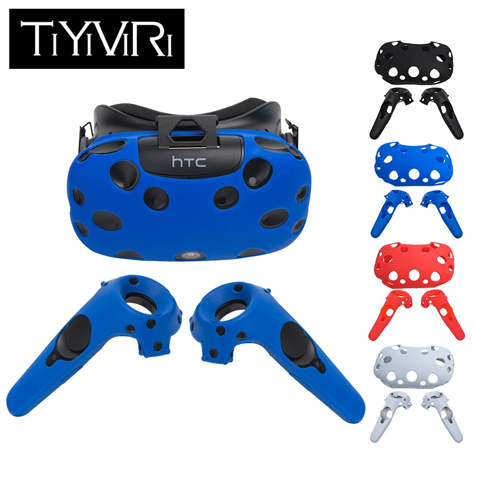 Для Htc Vive Vr гарнитура виртуальной реальности мягкий силиконовый резиновый чехол