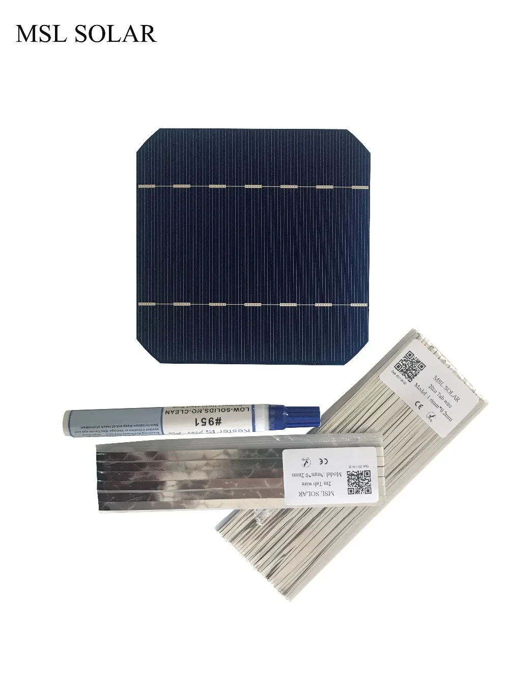 Набор солнечных панелей ALLMEJORES100W для самостоятельного изготовления 40