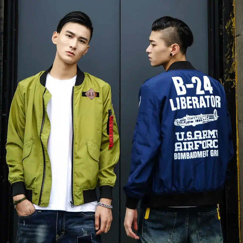 New arrival fashion Japanese slim joker tide boys coat colpus quadrate splice pure long sleeve jacket special pricemen | Мужская одежда