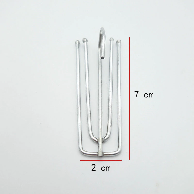 Металлические крючки для занавески в душ крючок аксессуары тканевые на окно - Фото №1
