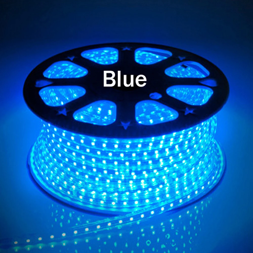 Taoguang светильник ing светодиодный AC 220 В 5050 SMD гибкий скотч 60 Светодиодный s/m 1 м 2 3 4 5 6