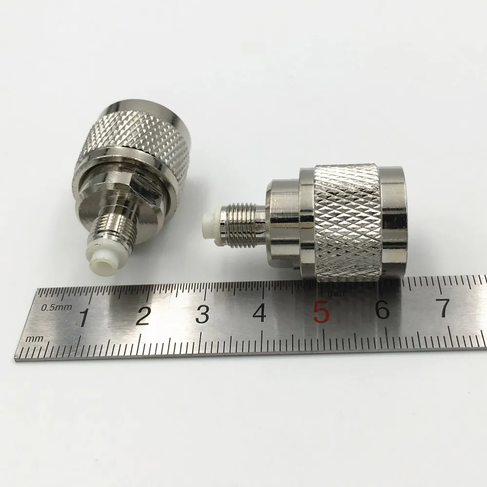 1 шт. латунный N штекер к FME гнездовой разъем RF прямой M/F высококачественный