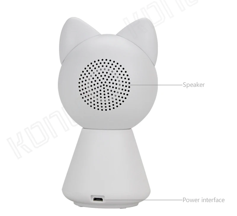 KONLEN WI-FI Облако IP Камера 1080P 720P HD автоматическое слежение за Беспроводной домашнего видеонаблюдения няня чувствительноу устройству функции панорамирования, наклона и инфракрасный P2P SD карты