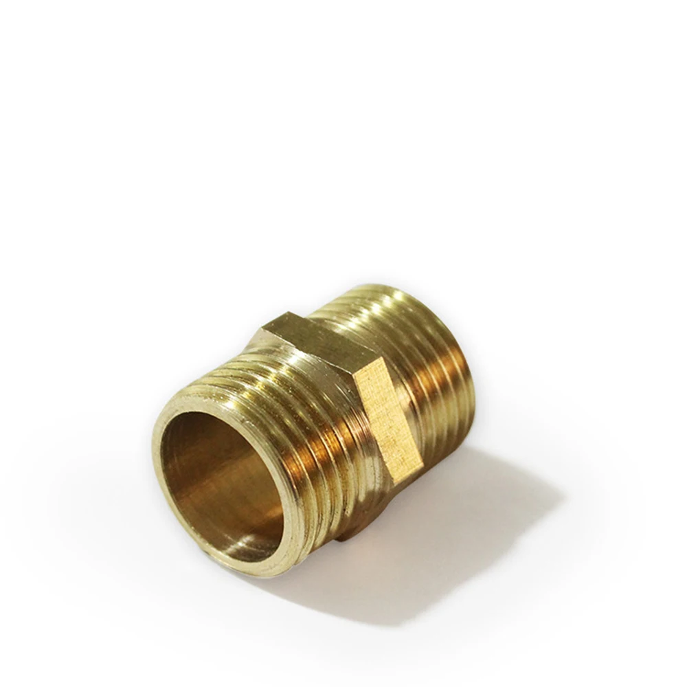 Латунная трубка BSP 1/8 &quot1/4&quot 3/8 &quot1/2&quot 3/4 &quot1&quot с шестигранной насадкой для
