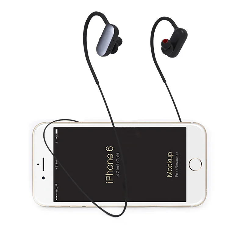 Bluetooth-наушники FDBRO Спортивная беспроводная гарнитура с микрофоном