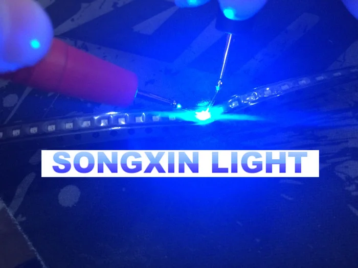 BIN 2 100 шт./лот SMD 0603 RGB Полноцветный 0805 красный/зеленый/синий общий анод