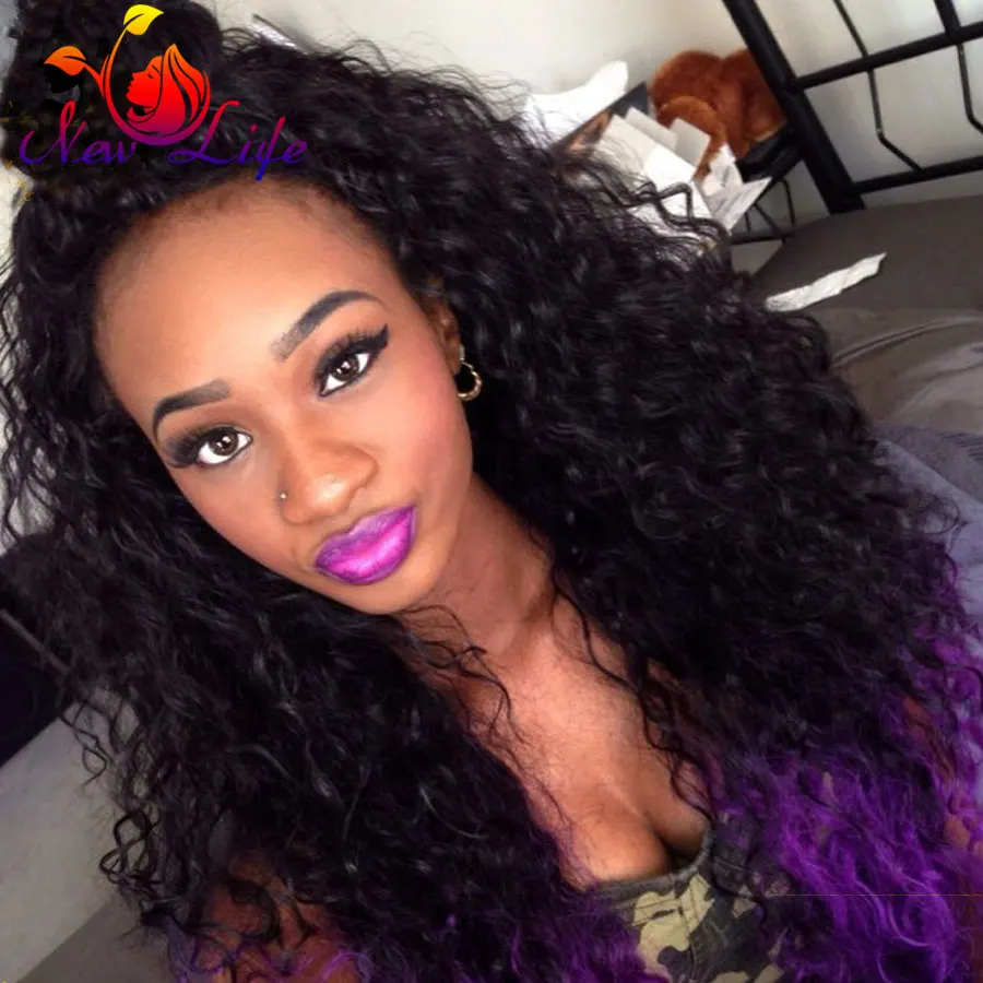 long curly synthetic lace front wig afro kinky wigs for black women heat resistant 7a |