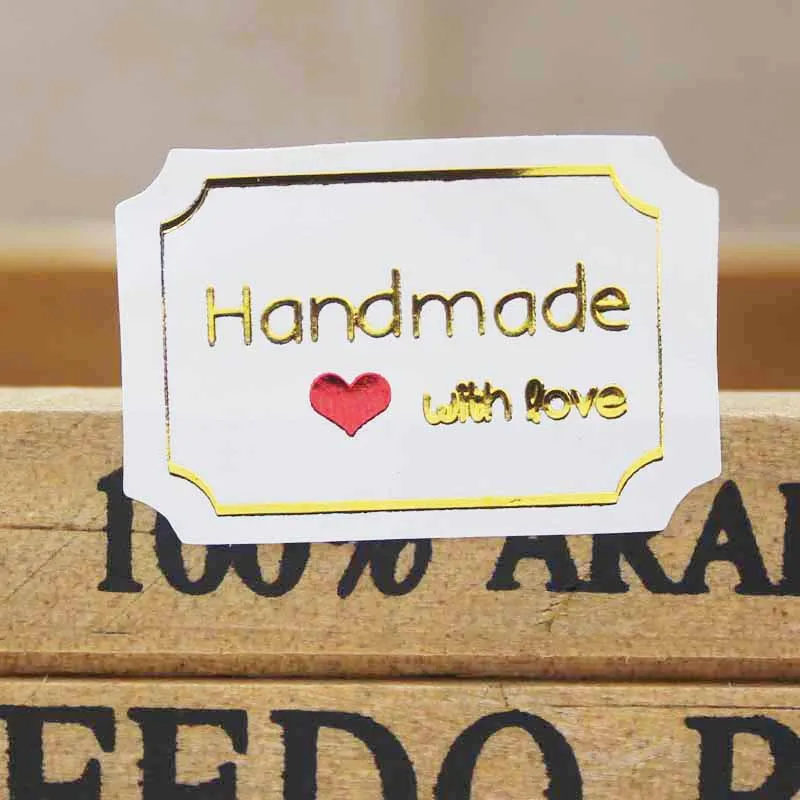 200 pcs с днем рождения этикетки наклейки DIY ручной работы золото наклейки ПВХ прозрачный спасибо подарок/jewlry/печенье этикетка тег - Цвет: label as pic show