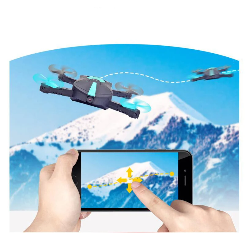 JY018 Elfie Wi-Fi FPV-системы Quadcopter мини складной селфи Дрон RC Дроны с 2MP Камера HD FPV-системы Профессиональный H37 720 P Вертолет