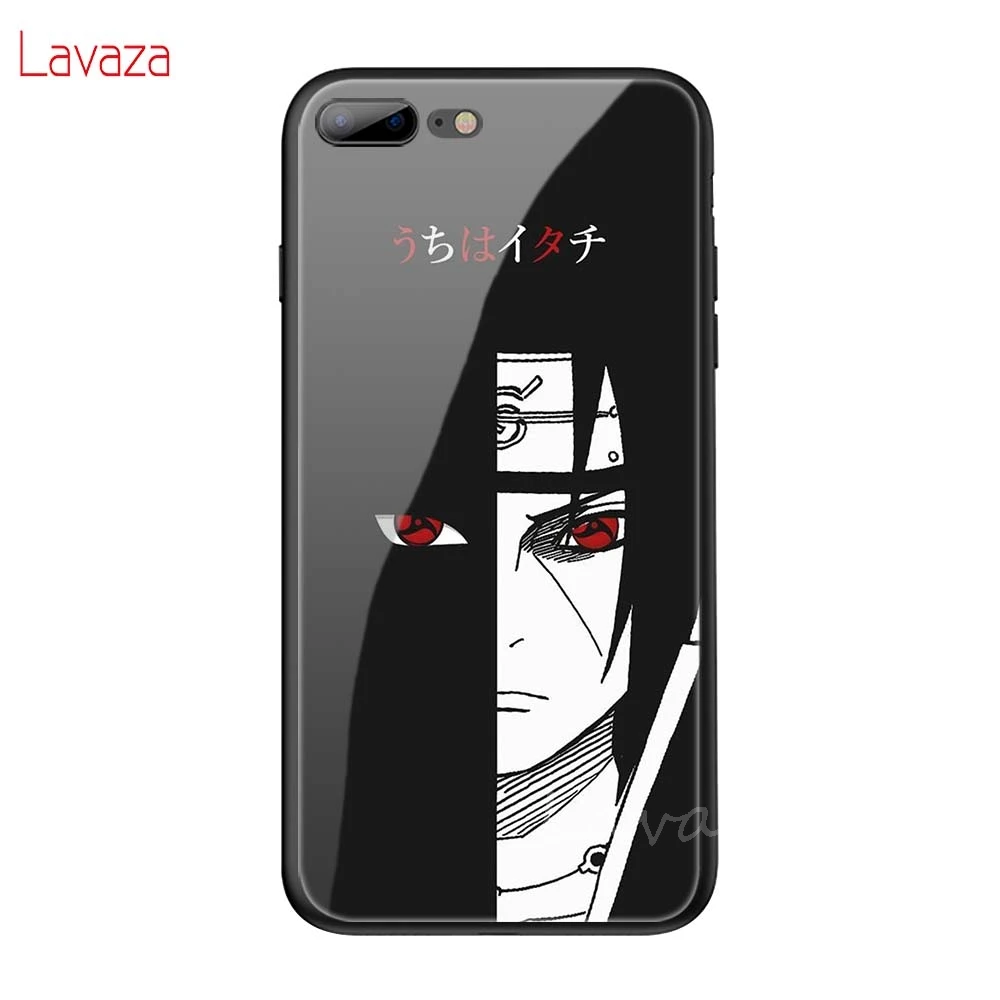 TG15 Lavaza Наруто Итачи Учиха закаленное стекло мягкий чехол для iPhone 6 6S 7 8 Plus 5 5S SE XR X XS 11 Pro MAX чехол - Цвет: TG15
