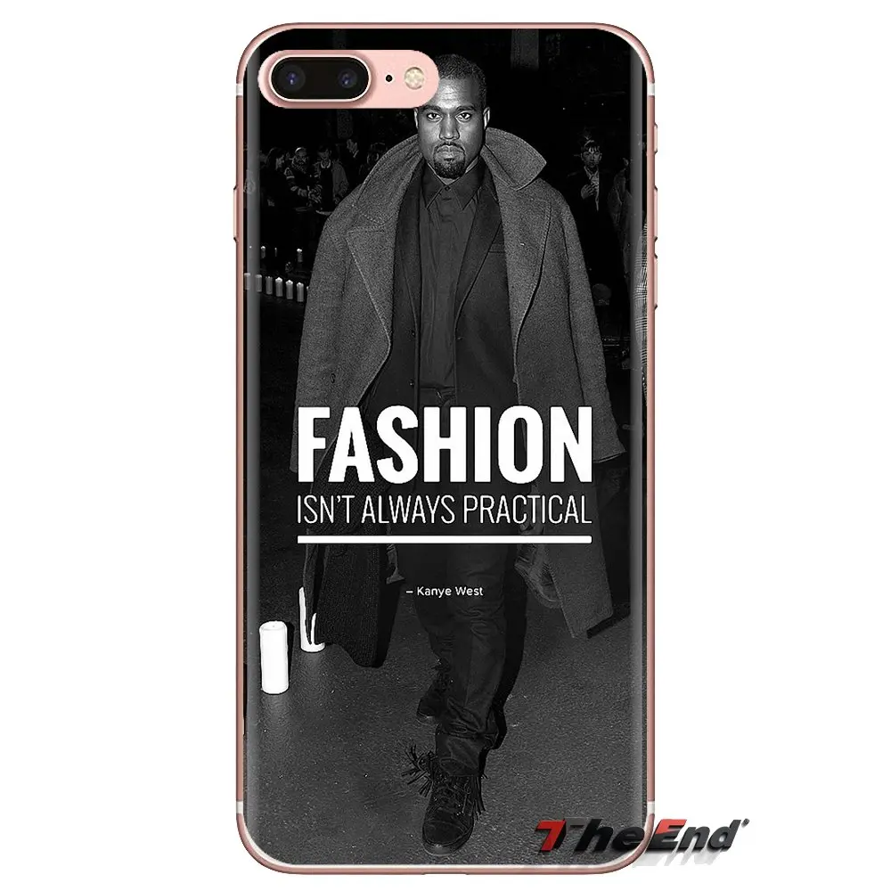 Мягкий чехол-сумка Kanye Omari West quote USA Music Star для Xiaomi Mi4 Mi5 Mi5S Mi6 Mi A1 A2 5X 6X 8 9 Lite SE Pro Max Mix 2 3 2S