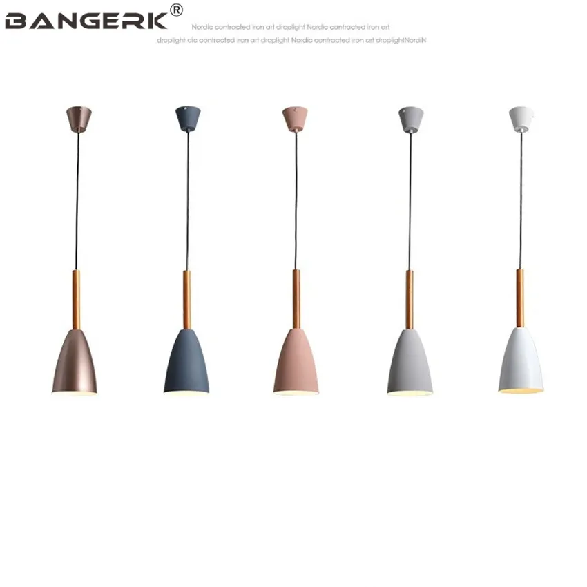Современная светодиодная Подвесная лампа BANGERK в стиле лофт железный потолочный