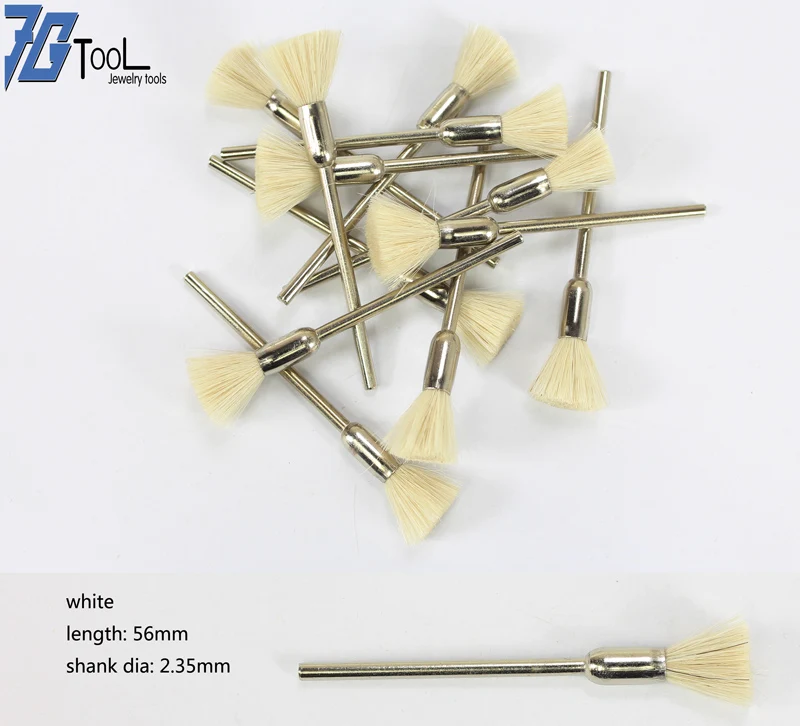 Pen shape white 5pcs Brass ppin5pcs латунные проволочные щетки Dremel Электрический инструмент круглые щетки дисковая кисть горшок щетка для чашки Dremel Аксессуары для ржавчины Dremel - Цвет: Pen shape white 5pcs