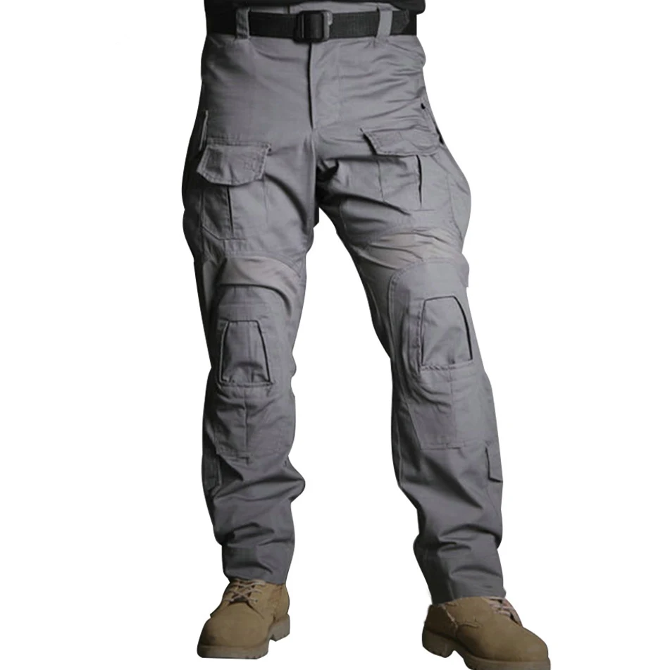 Мужские камуфляжные охотничьи штаны Emersongear G3 тактические брюки Multicam Airsoft Combat