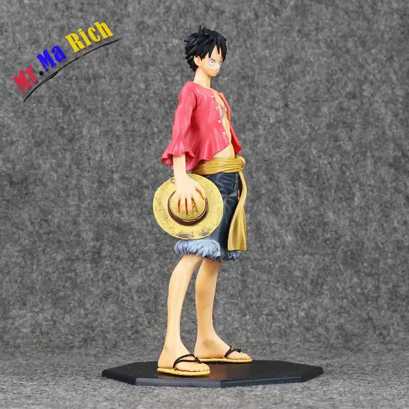 25 см аниме One Piece Figure игрушка Мерцающая D Luffy Modello Bambola Maestro stele Pezzo Per La Raccolta|figure toy|one