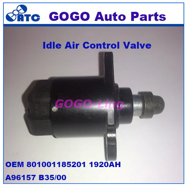 Клапан контроля холостого хода для P eu106 106 206 306 307 Citroen OEM A96157 801001185201 B35/00 1920AH |
