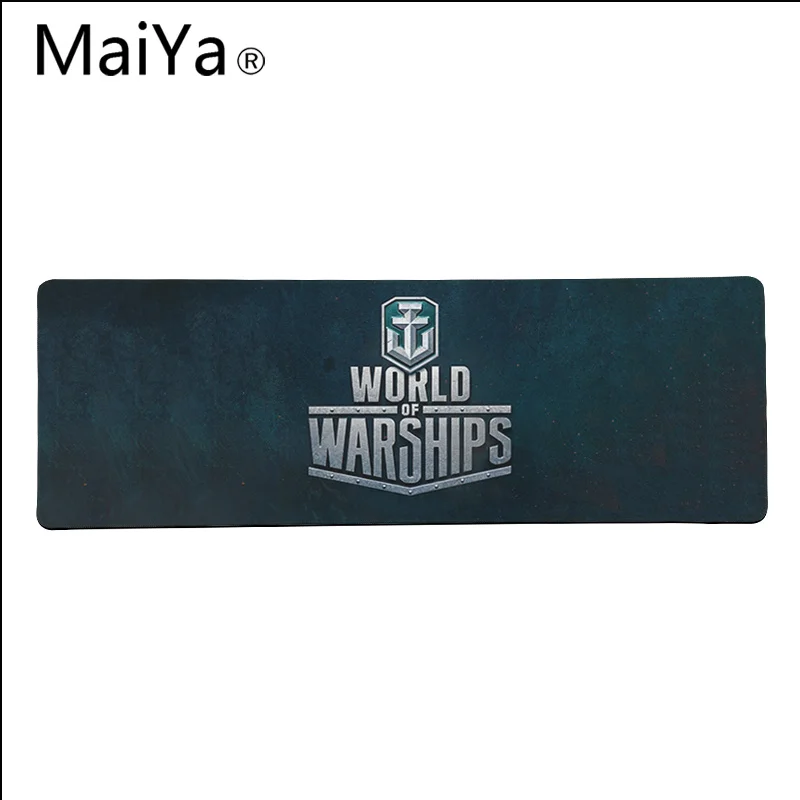 Lock Edge 40X90cm Maiya высокое качество World of Warships DIY дизайн игровой с узором коврик для мыши резиновый ПК компьютерный игровой коврик - Цвет: Lock Edge 40X90cm