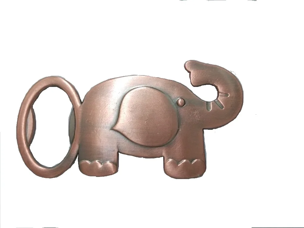 100 шт./лот быстрая доставка открывалка для бутылок с надписью Good Luck Elephant свадебный